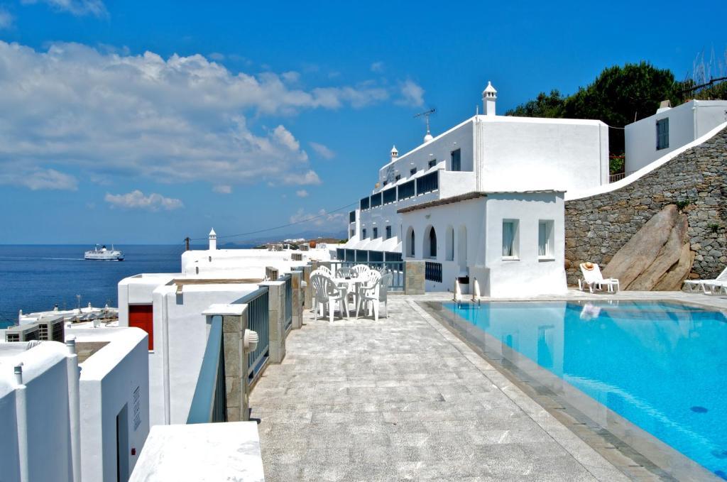 Alex Hotel Tourlos Exterior foto